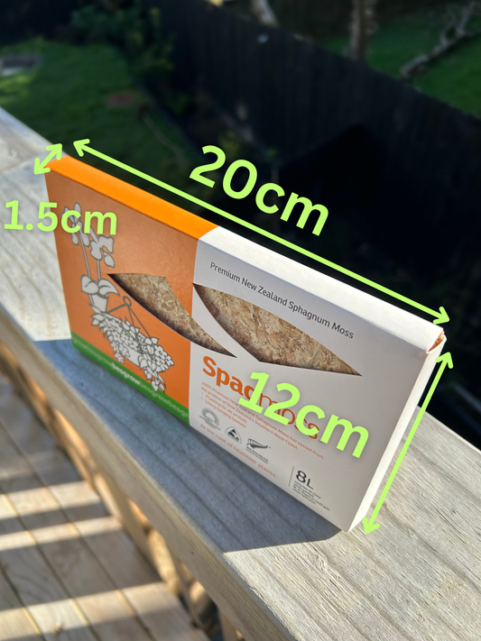 Besgrow Sphagnum Moss, 100g (Briquett, 8L When Hydrated)