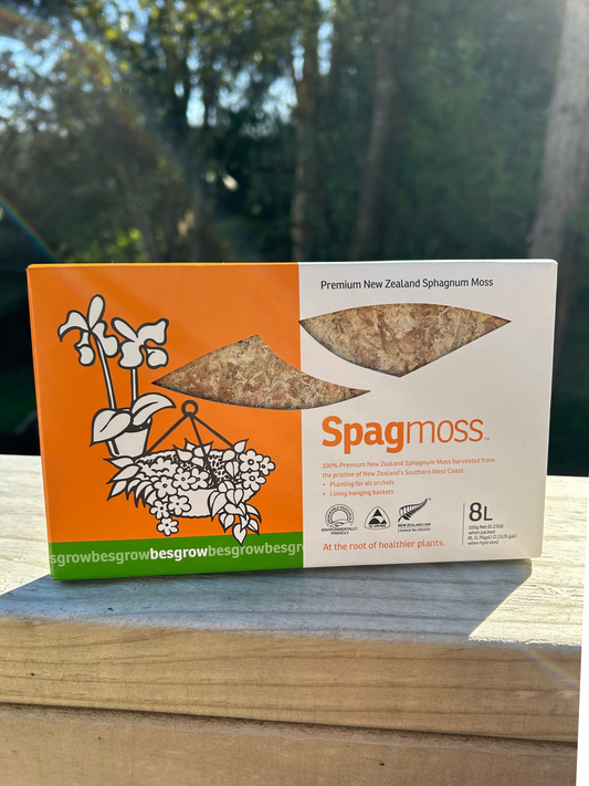 Besgrow Sphagnum Moss, 100g (Briquett, 8L When Hydrated)